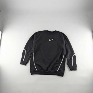 Stripped Winter SweatShirt - Black