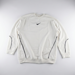 Stripped Winter SweatShirt - White